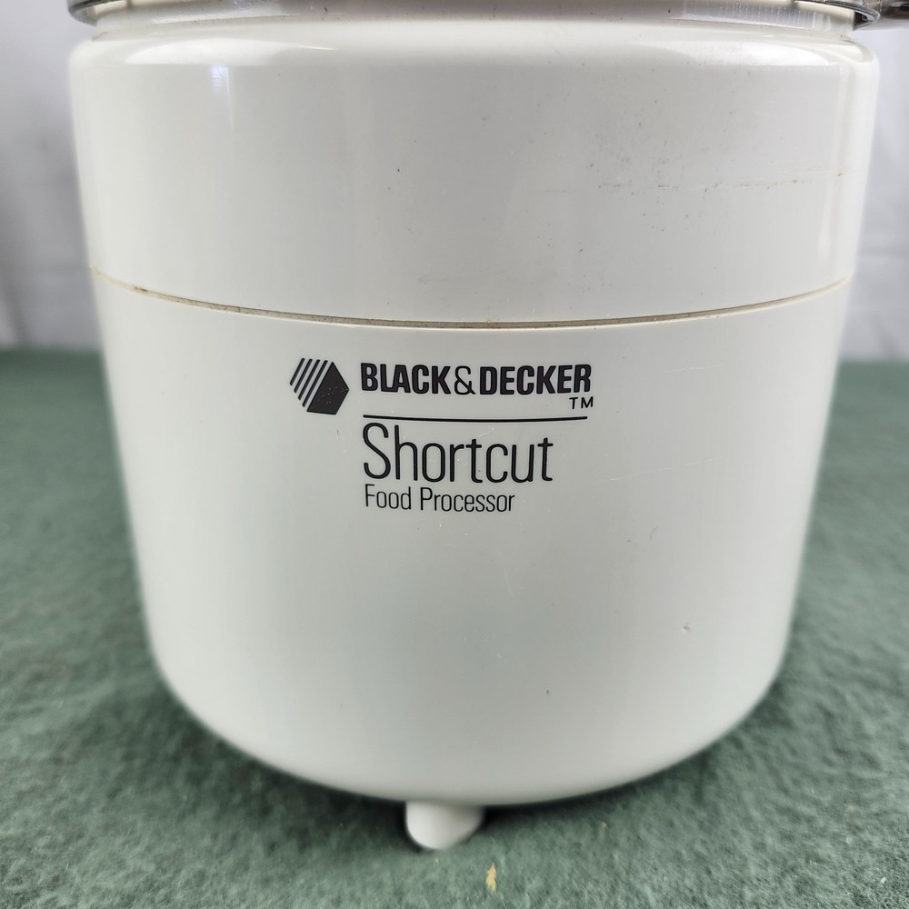 Vintage Black & Decker F1-CFP-10 Shortcut Food Processor Ivory - Tested - Picture 9 of 11